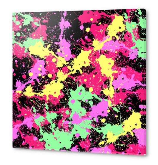 Paint Splash Acrylic prints by Amir Faysal