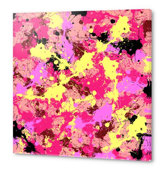 Paint Splash X 0.2 Acrylic prints by Amir Faysal