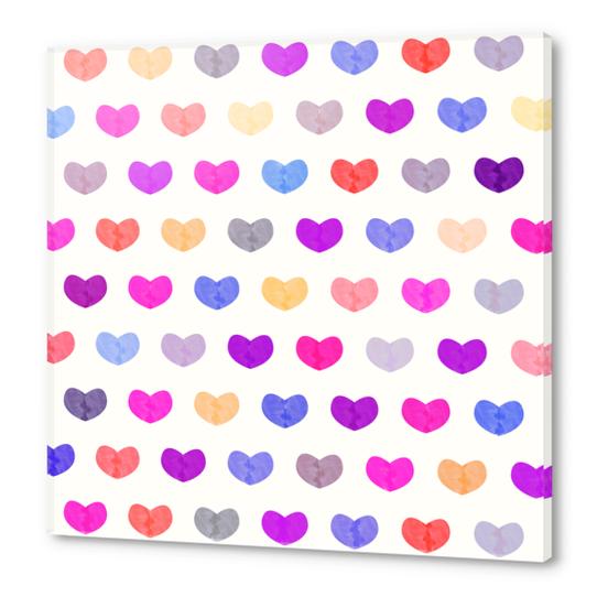 Cute Hearts #2 Acrylic prints by Amir Faysal