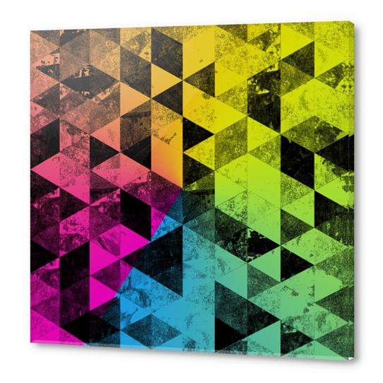 Abstract GEO X 0.7 Acrylic prints by Amir Faysal