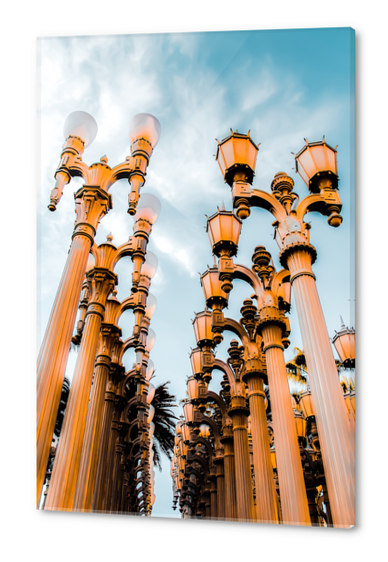 Urban Lights pole at LACMA, Los Angeles, California, USA Acrylic prints by Timmy333