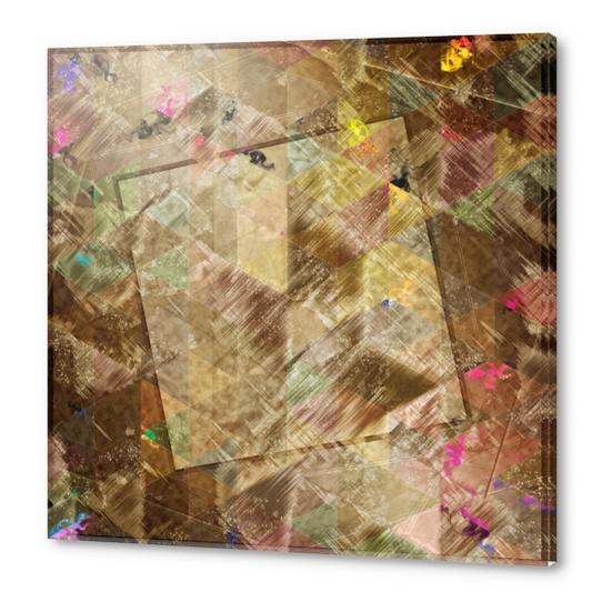 Abstract GEO X 0.31 Acrylic prints by Amir Faysal