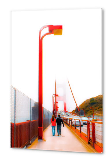 Bridge view at Golden Gate Bridge, San Francisco, USA Acrylic prints by Timmy333