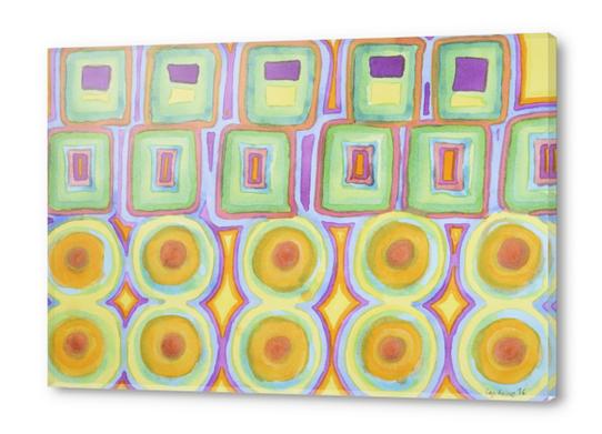 Double Rows over Double Rows  Acrylic prints by Heidi Capitaine