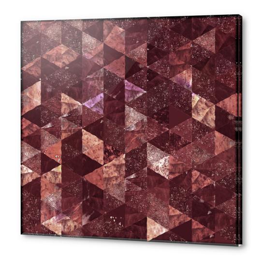 Abstract GEO X 0.11 Acrylic prints by Amir Faysal