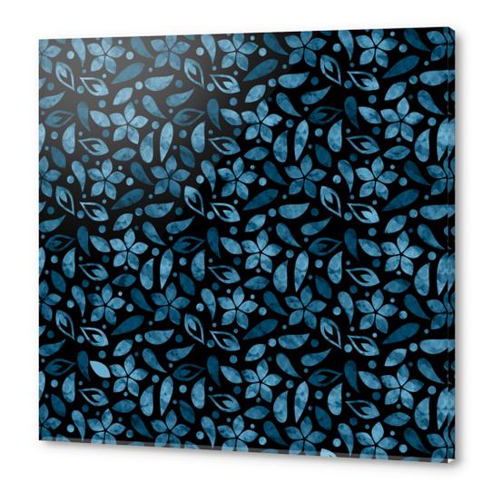 LOVELY FLORAL PATTERN X 0.4 Acrylic prints by Amir Faysal