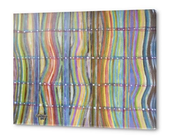 Bundled Lines Acrylic prints by Heidi Capitaine