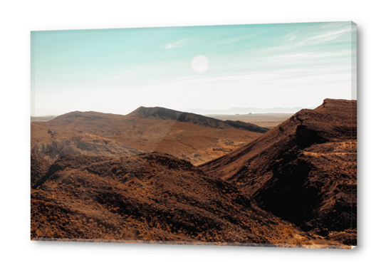 Desert mountain at Red Rock Canyon State Park California USA Acrylic prints by Timmy333