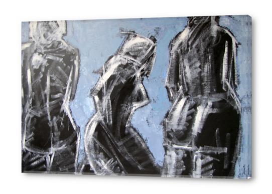 trio Acrylic prints by Jean-Noel Delettre