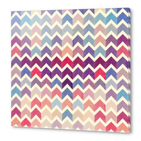 Lovely Chevron X 0.2 Acrylic prints by Amir Faysal