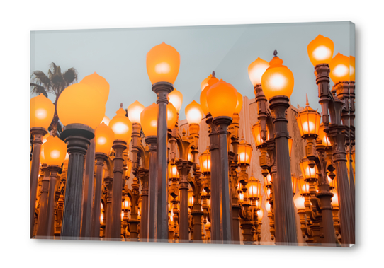 Urban Light at LACMA Los Angeles California USA Acrylic prints by Timmy333