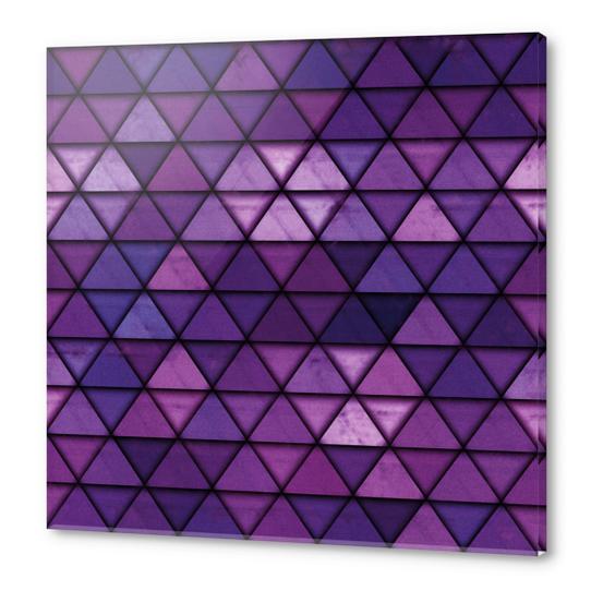 Abstract Geometric Background #18 Acrylic prints by Amir Faysal