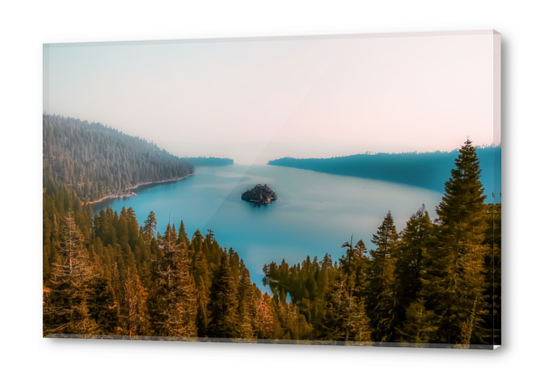 Lake view at Emerald Bay Lake Tahoe California USA Acrylic prints by Timmy333