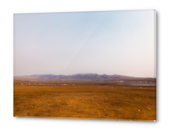 road trip with countryside view in California USA Acrylic prints by Timmy333