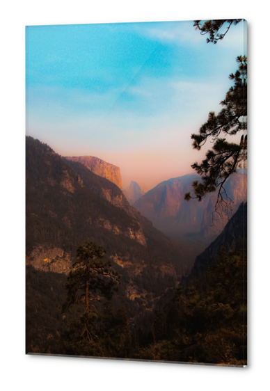 sunset view at Yosemite national park California USA Acrylic prints by Timmy333