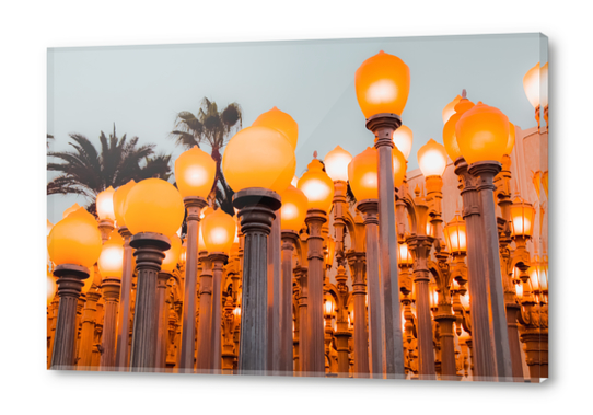 Urban Light at LACMA Los Angeles California USA Acrylic prints by Timmy333