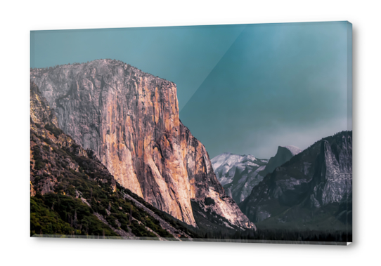 Mountains with blue sky at Yosemite national park California USA Acrylic prints by Timmy333