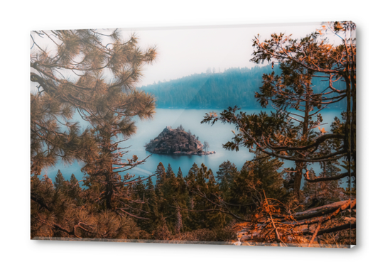 Beautiful scenic at Emerald Bay Lake Tahoe California USA Acrylic prints by Timmy333