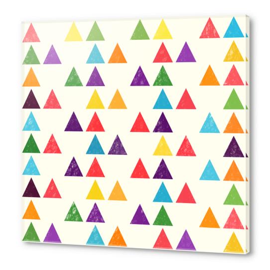 Lovely Geometric Background #3 Acrylic prints by Amir Faysal