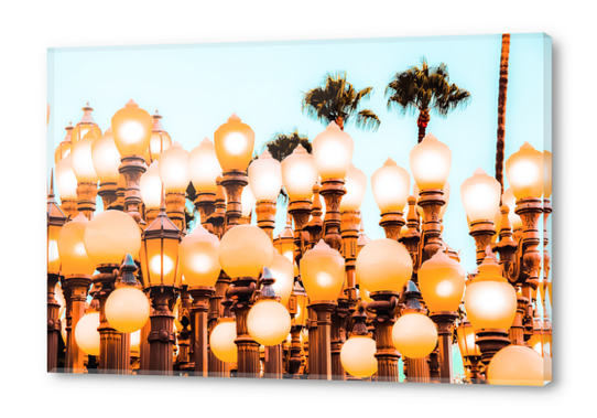 Urban Lights at LACMA art museum, Los Angeles, California, USA Acrylic prints by Timmy333