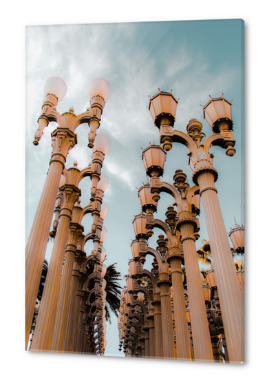 Urban Light LACMA Los Angeles California USA with blue sky Acrylic prints by Timmy333