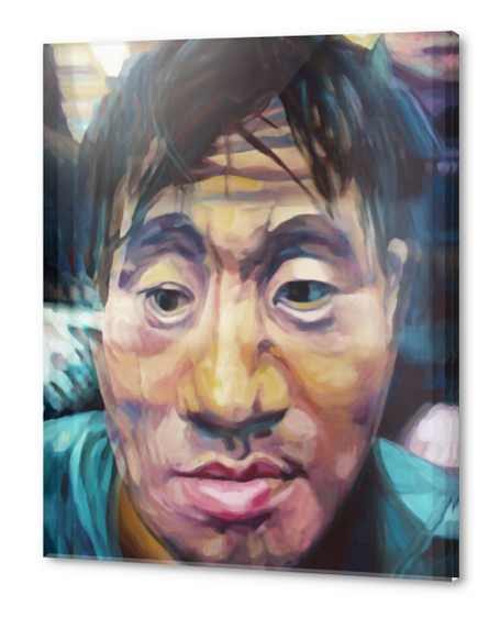 Chinese collier. ( sequel 01 ) Acrylic prints by Jerome Hemain