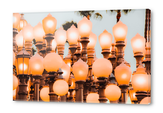 Urban Light LACMA Los Angeles California USA with blue sky Acrylic prints by Timmy333