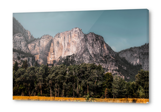 Mountains with blue sky at Yosemite national park California USA Acrylic prints by Timmy333