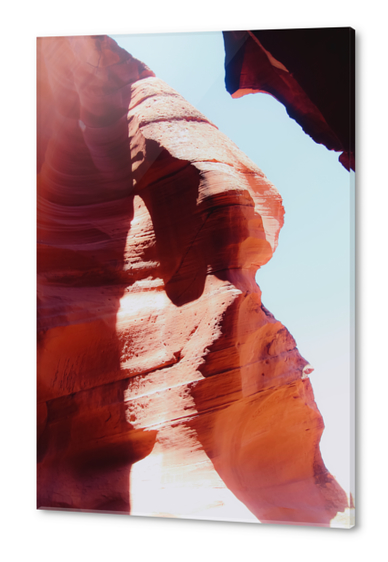 Sandstone in the desert at Antelope Canyon Arizona USA Acrylic prints by Timmy333