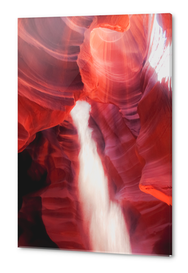 Light in the sandstone cave at Antelope Canyon Arizona USA Acrylic prints by Timmy333