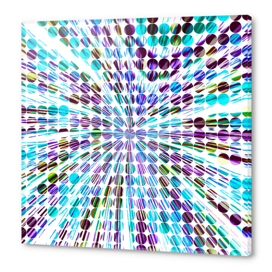 blue and purple circle pattern abstract background Acrylic prints by Timmy333