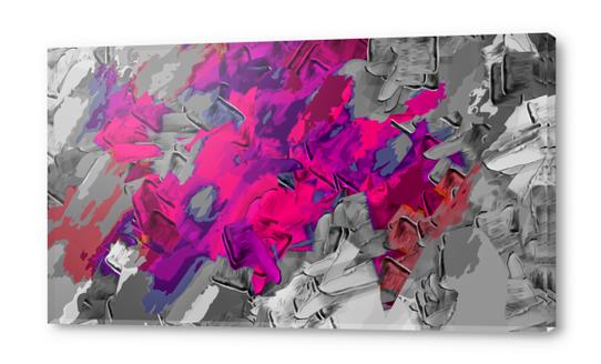 pink purple black painting texture abstract background Acrylic prints by Timmy333