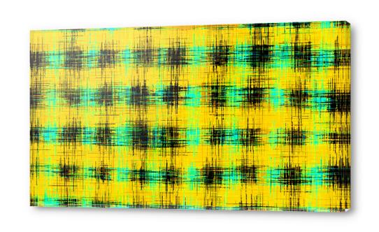 yellow green and black painting texture background Acrylic prints by Timmy333