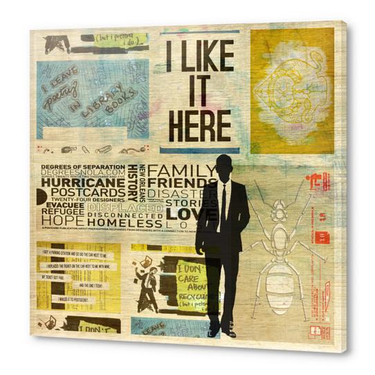 I LIKE IT HERE Acrylic prints by db Waterman