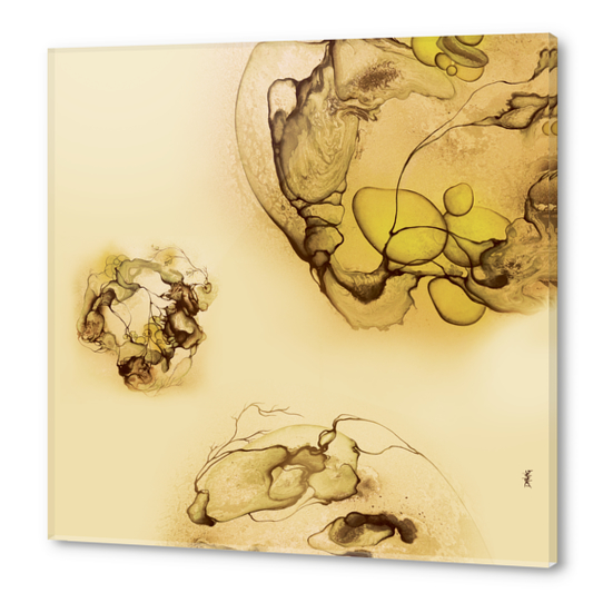 Light 2 - Yellow Acrylic prints by darling