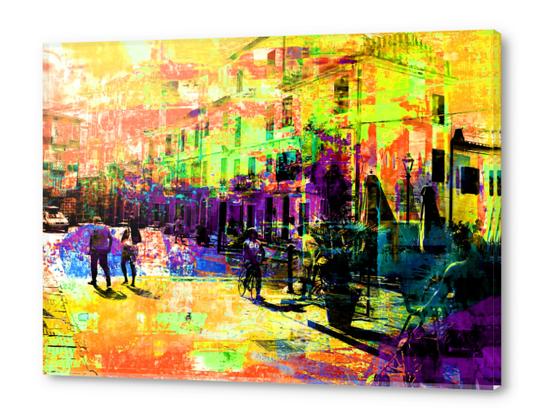 La Piazza Acrylic prints by Gabi Hampe