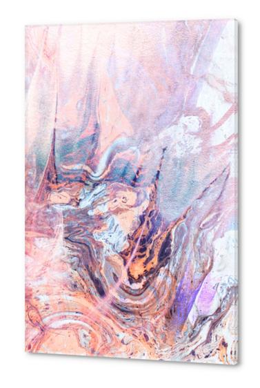 Multicolored saturated marble Acrylic prints by mmartabc