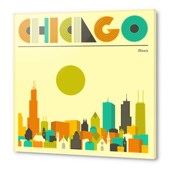 CHICAGO Acrylic prints by Jazzberry Blue