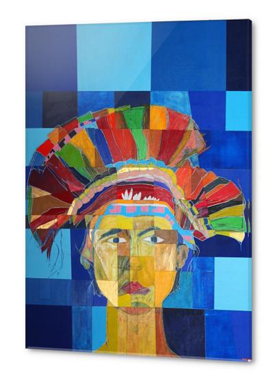 Indian  Acrylic prints by Pierre-Michael Faure