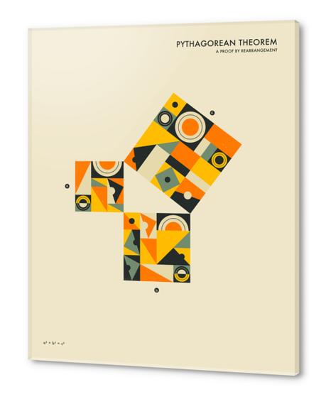 PYTHAGOREAN THEOREM 1 Acrylic prints by Jazzberry Blue