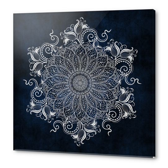 Mandala - Artic Acrylic prints by aleibanez