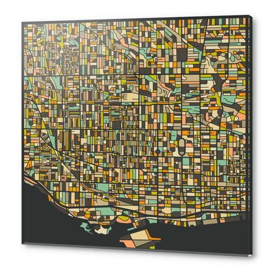 TORONTO MAP 2 Acrylic prints by Jazzberry Blue