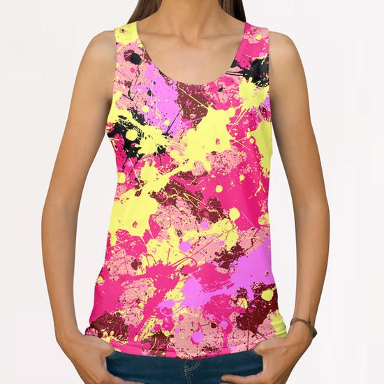 Paint Splash X 0.2 All Over Print Tanks by Amir Faysal