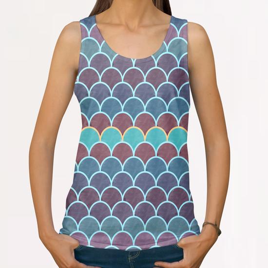 MERMAIDS All Over Print Tanks by Amir Faysal