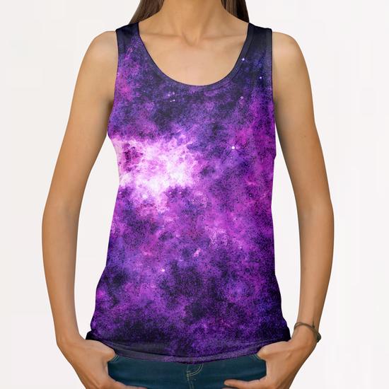 Galaxy X 0.2 All Over Print Tanks by Amir Faysal