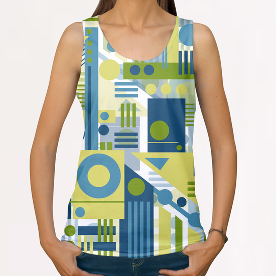 9.5 All Over Print Tanks by Shelly Bremmer