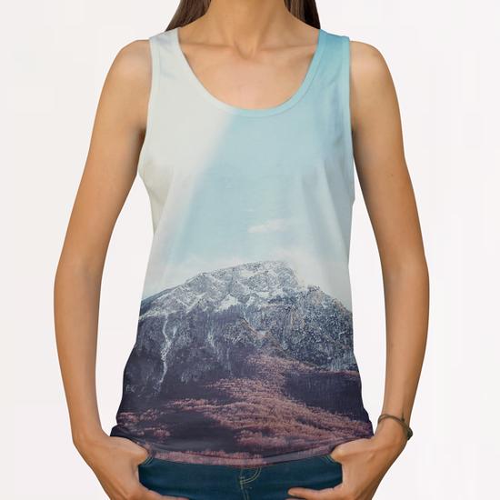 Mountains in the background XIII All Over Print Tanks by Salvatore Russolillo