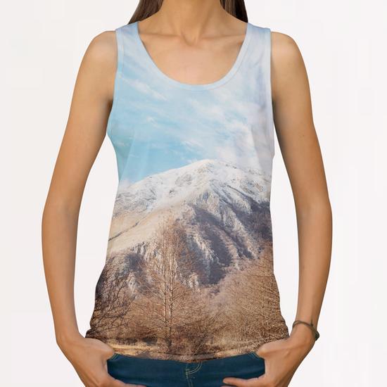 Mountains in the background XVI All Over Print Tanks by Salvatore Russolillo