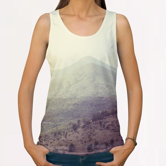 Mountains in the background III All Over Print Tanks by Salvatore Russolillo