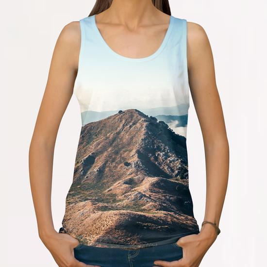 Mountains in the background XXII All Over Print Tanks by Salvatore Russolillo